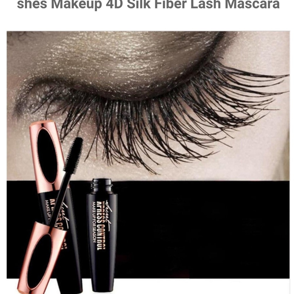 4D Silk Fiber eyelash mascara